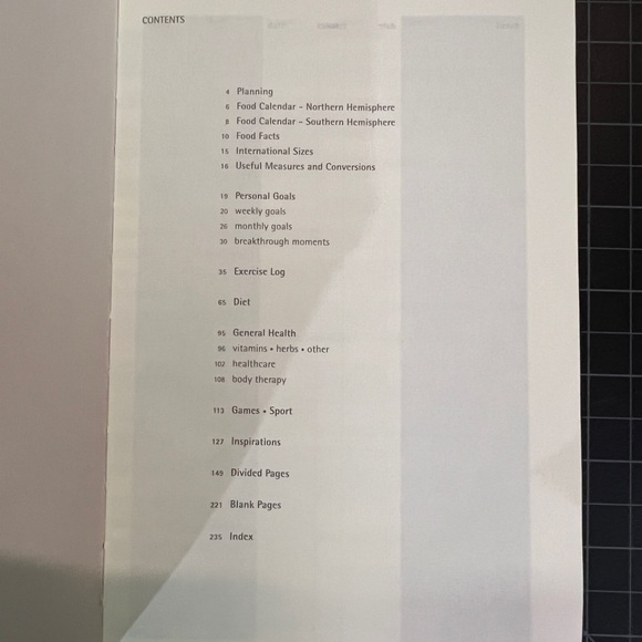 New without plastic Moleskine Exercise and Health journal - Picture 5 of 5